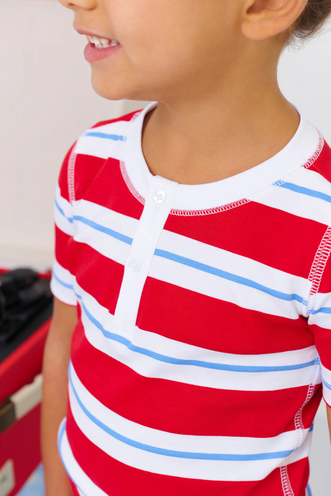 Sutton’s Short Set-Richmond Red Stripe
