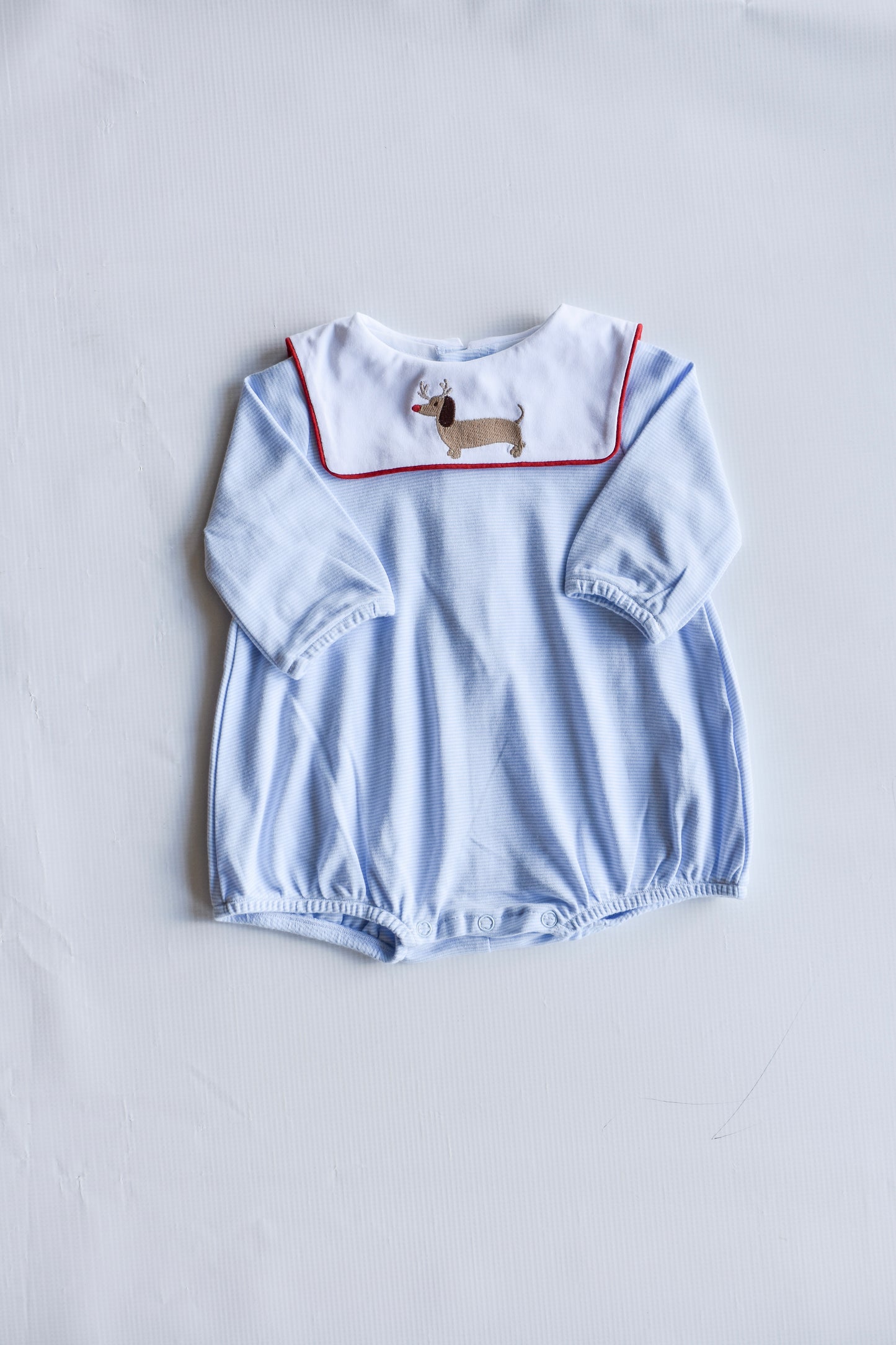 Ralph Reindog Boy's Blue Knit Bubble