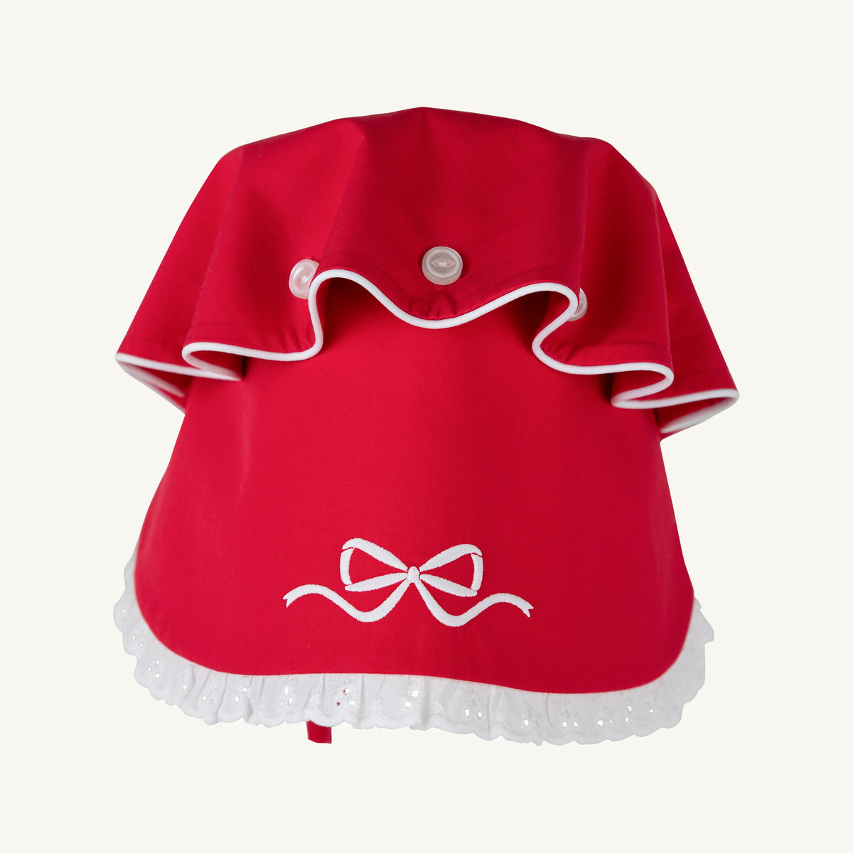 Bellefaire Bonnet-Red Bow