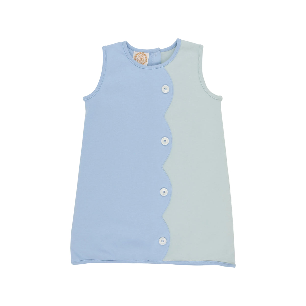 Kennedy Colorblock Knit Dress-Sarasota Sky/Greenwich
