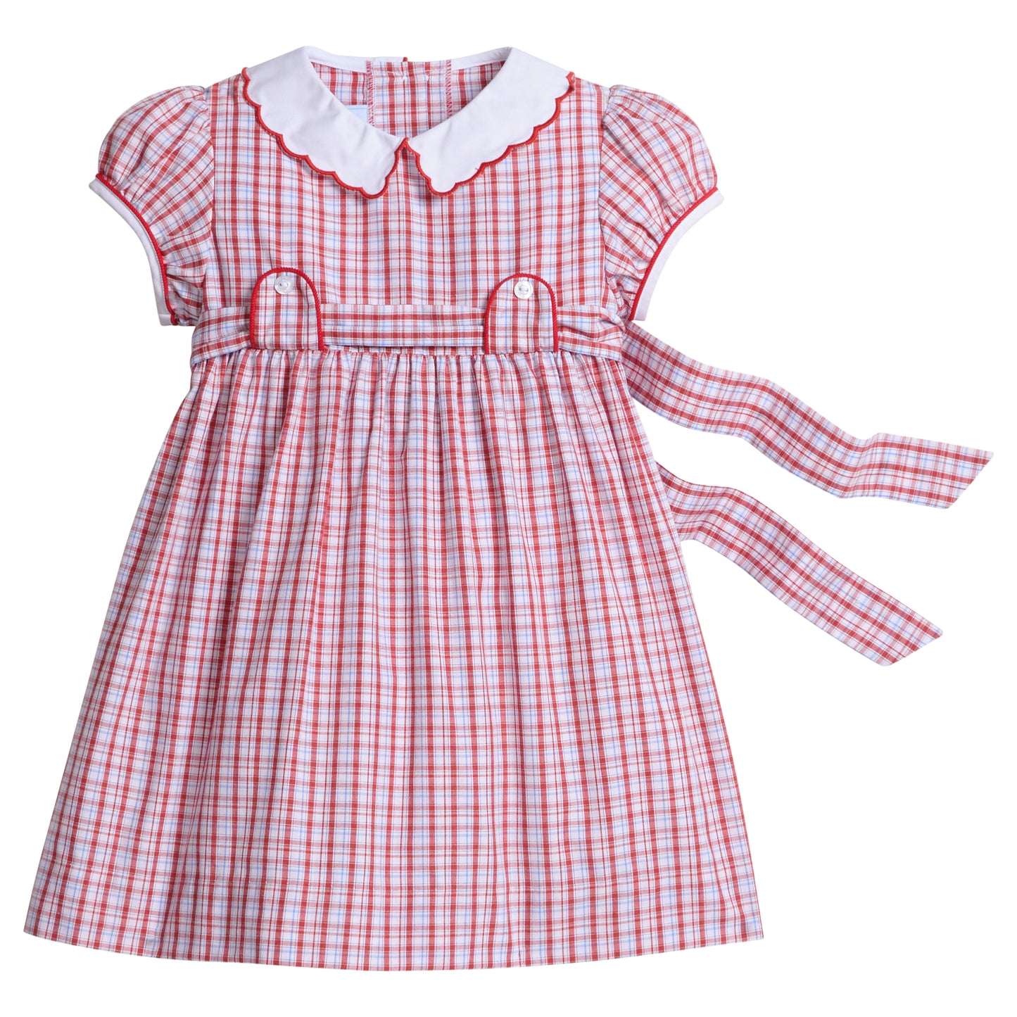 Bibie Dress-Hartford Plaid