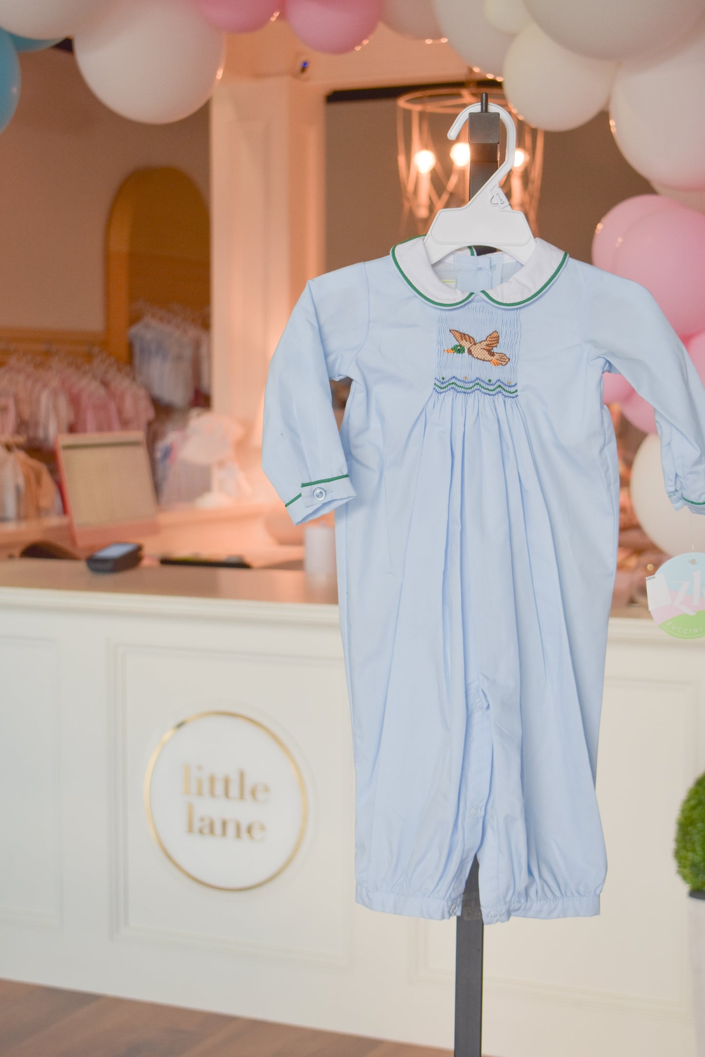 Feathered Friends Smocked Silas Long Bubble