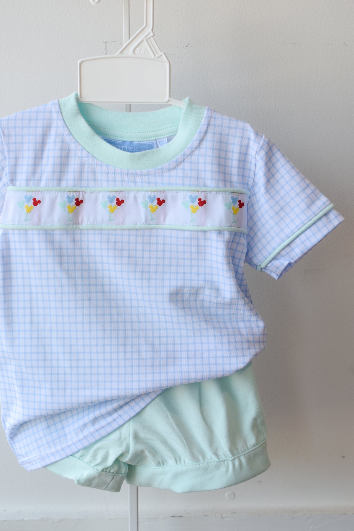 Magical Balloons Banded Short Set