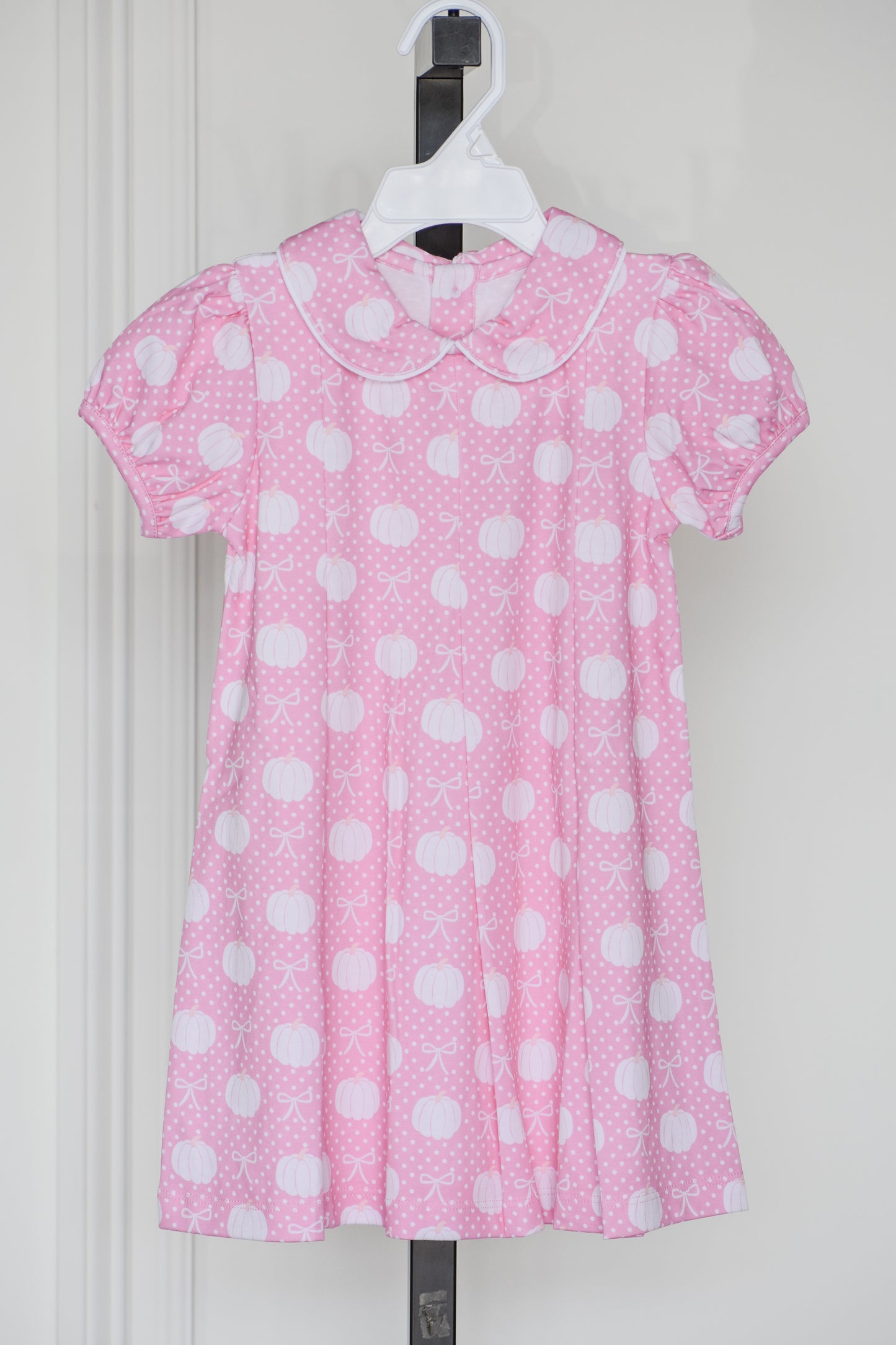 Pink Patch Cutie-Penny Pleat Dress
