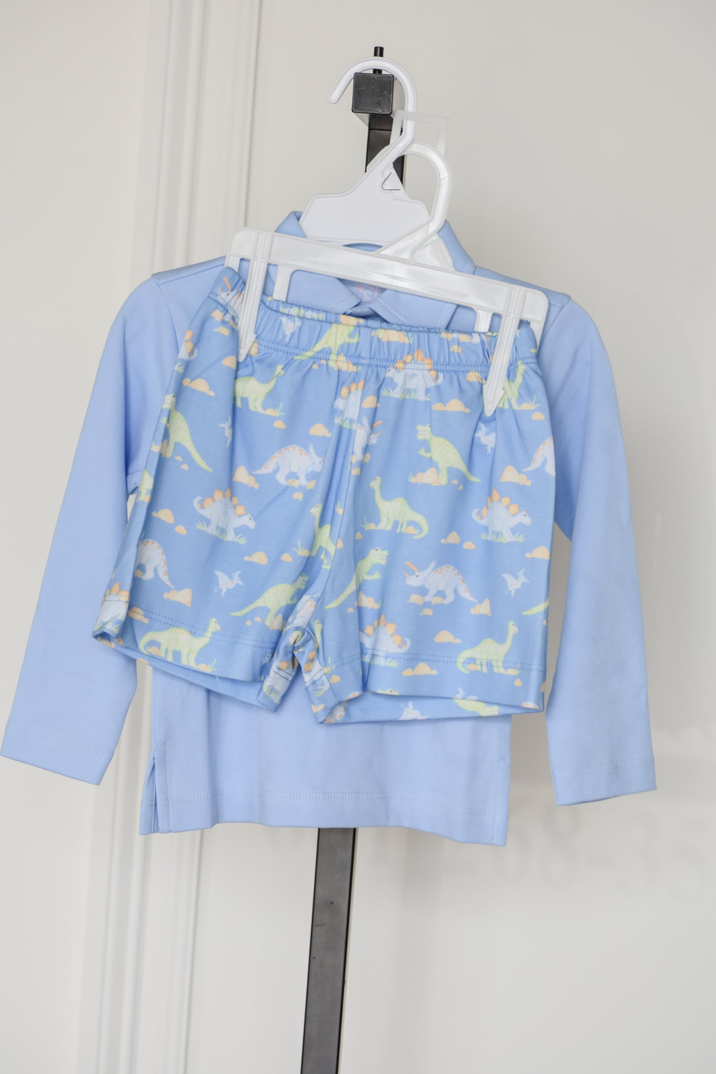Stomp Into Fall-Conrad Short/Polo Set