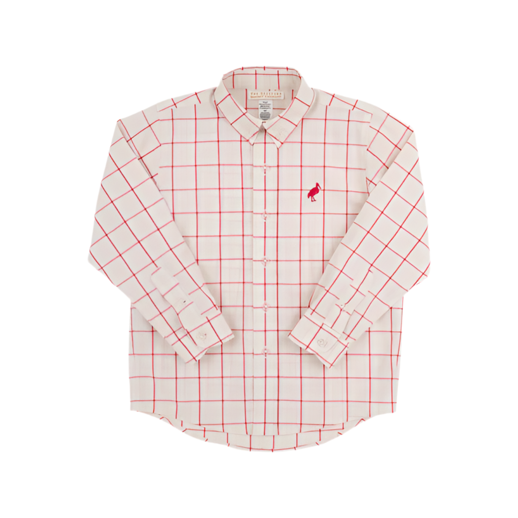 Oak Park Plaid Dean's List Dress Shirt