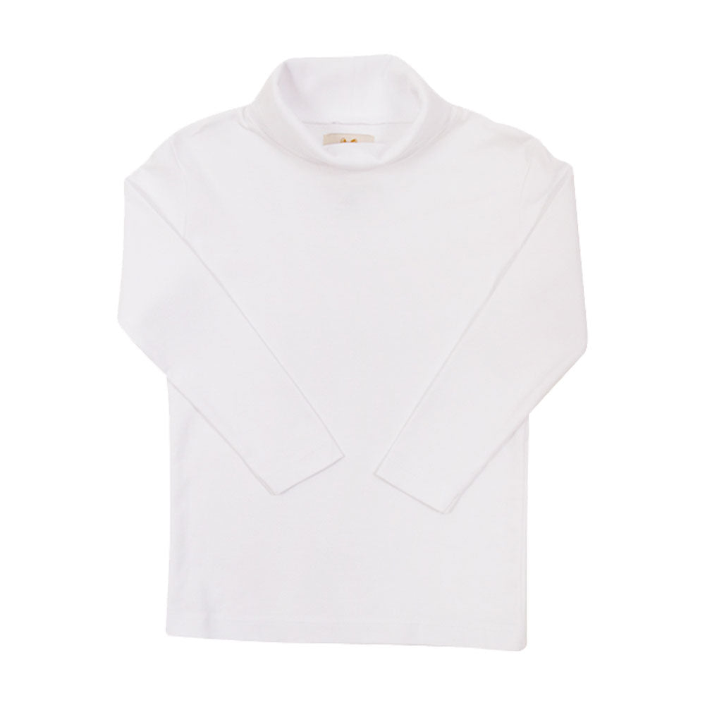 Tatum’s Turtleneck-Worth Ave White