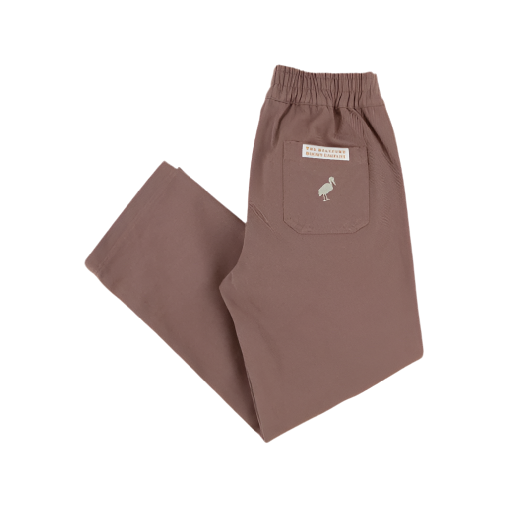 Sheffield Pants-Twill Gray Bay Brown