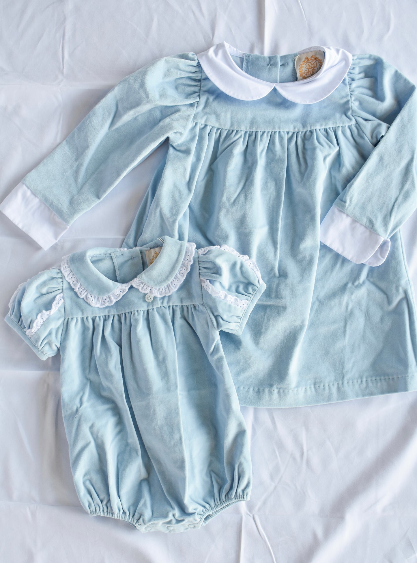 Mary Baker Bubble-Velvet Barrington Blue