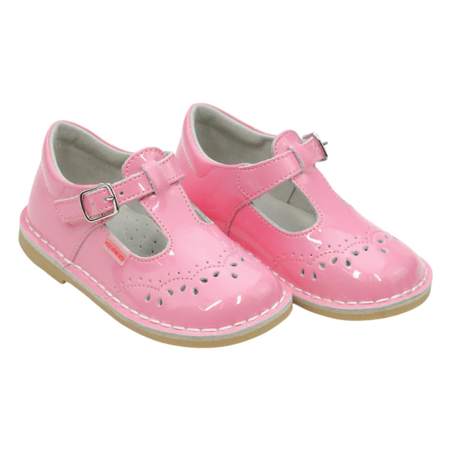 Ruthie Stitched Mary Jane-Malibu Pink