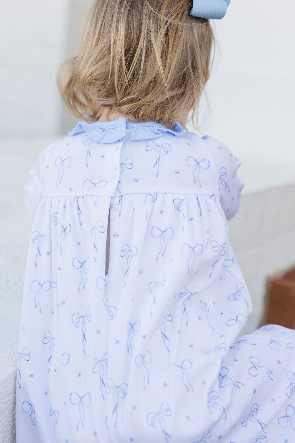 Falling For Bows-Lila Long Bubble