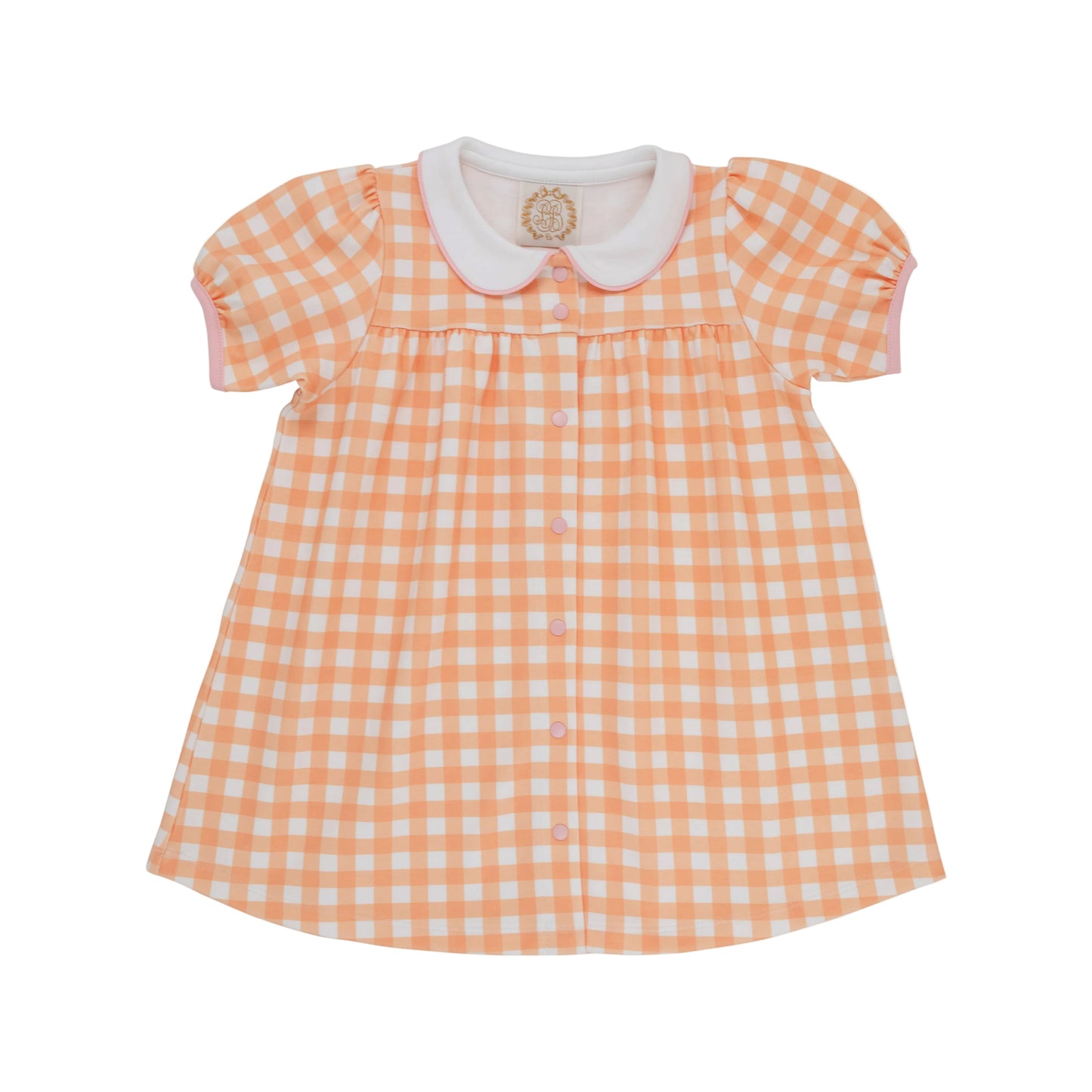 Tabitha's Heavyweight Knit Dress-Seashore Sherbet Gingham