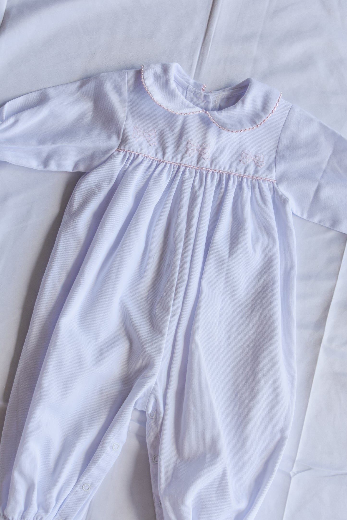 Bow Belle Longall-Pink Twirl Trim