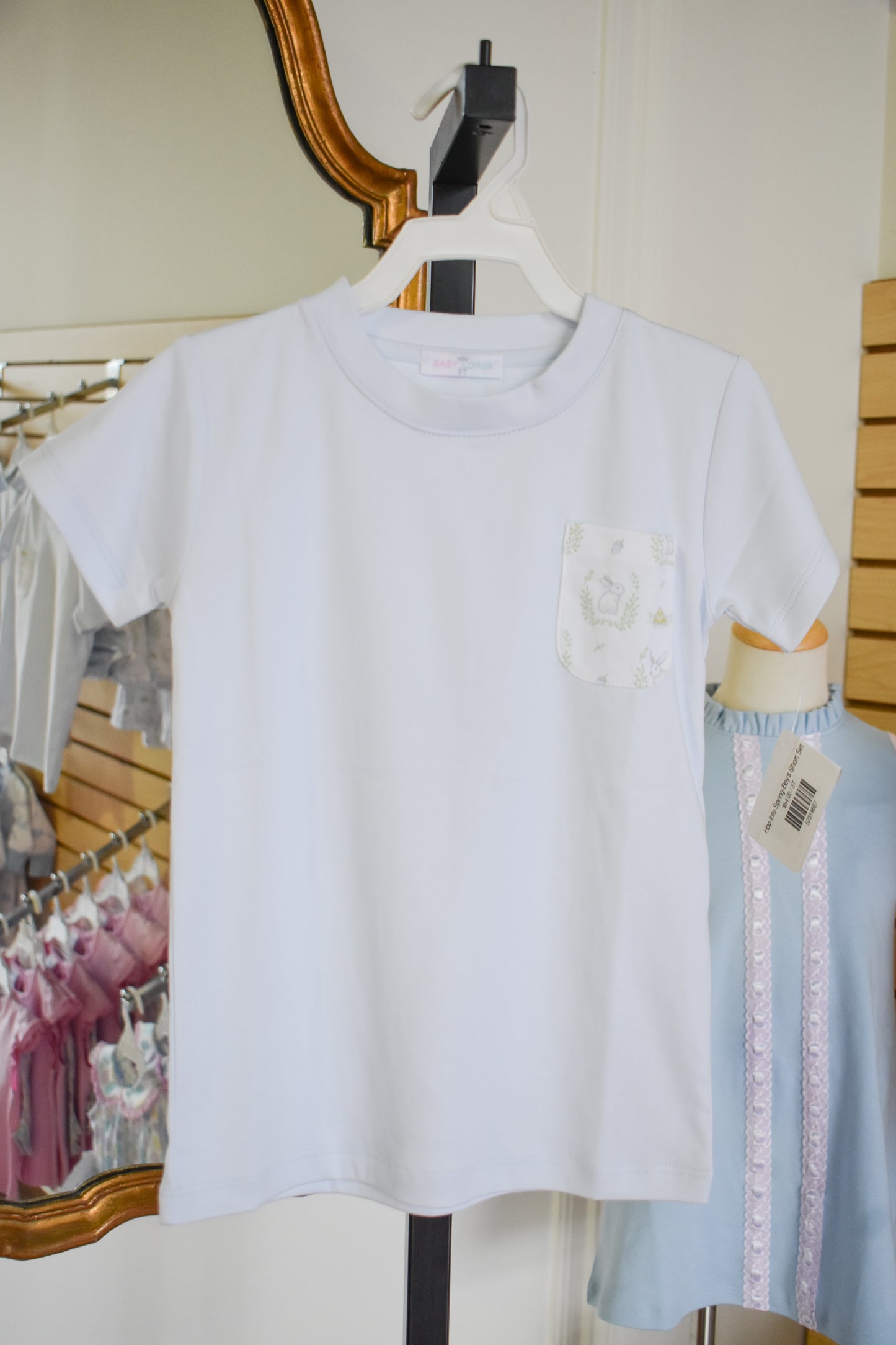 Hop Into Spring-Boy’s Short Set