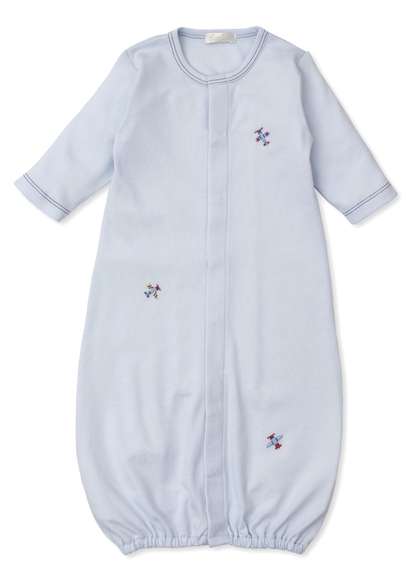 Embroidered Sky Traffic Converter Gown