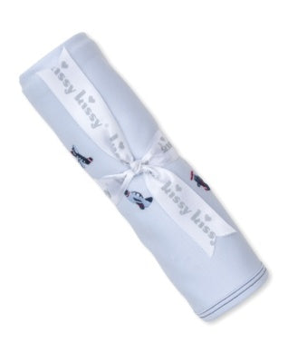 Embroidered Sky Traffic Blanket