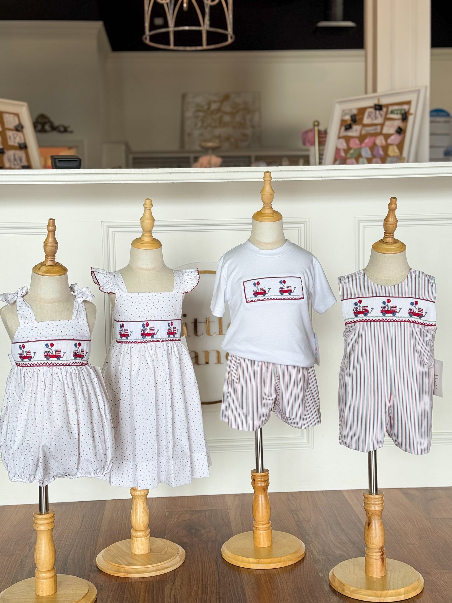 Little Red Wagon Party-Gigi Polka Dot Bubble