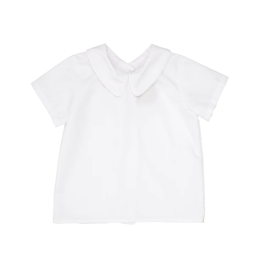 Peter Pan Short Sleeve Shirt-Woven