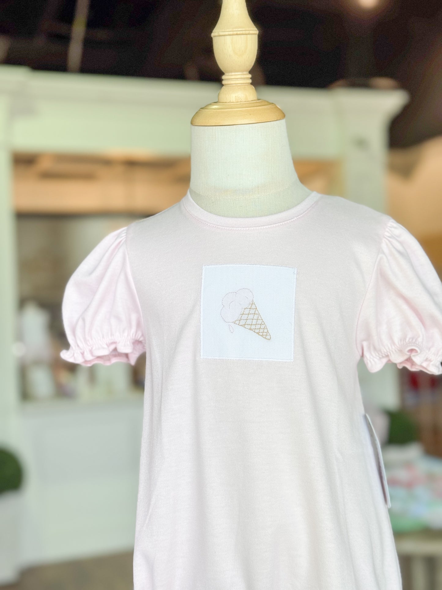 Scoops of Fun-Pink Knit Bubble