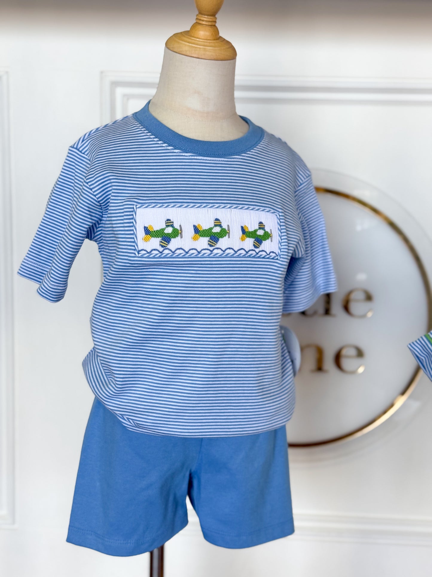 Pilot Harry's Play Tee-Blue Striped