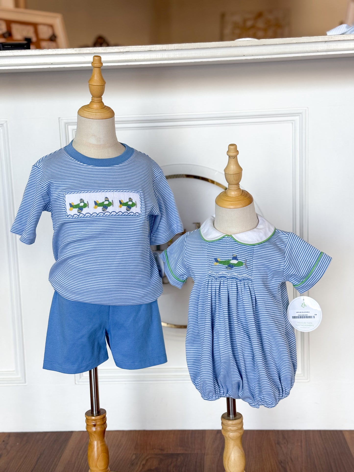Pilot Harry's Play Tee-Blue Striped