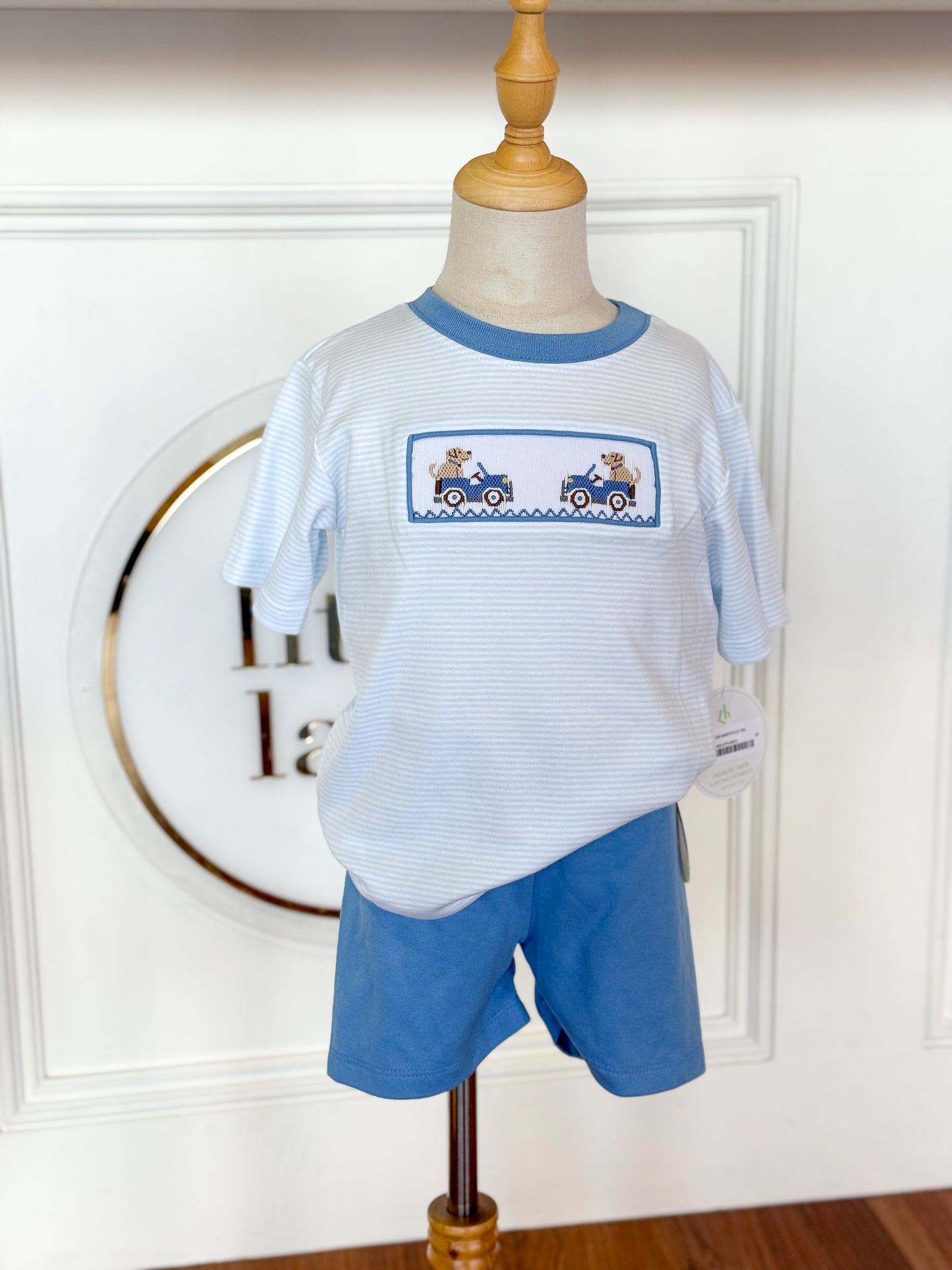 Racing Puppies Play Stripe Set
