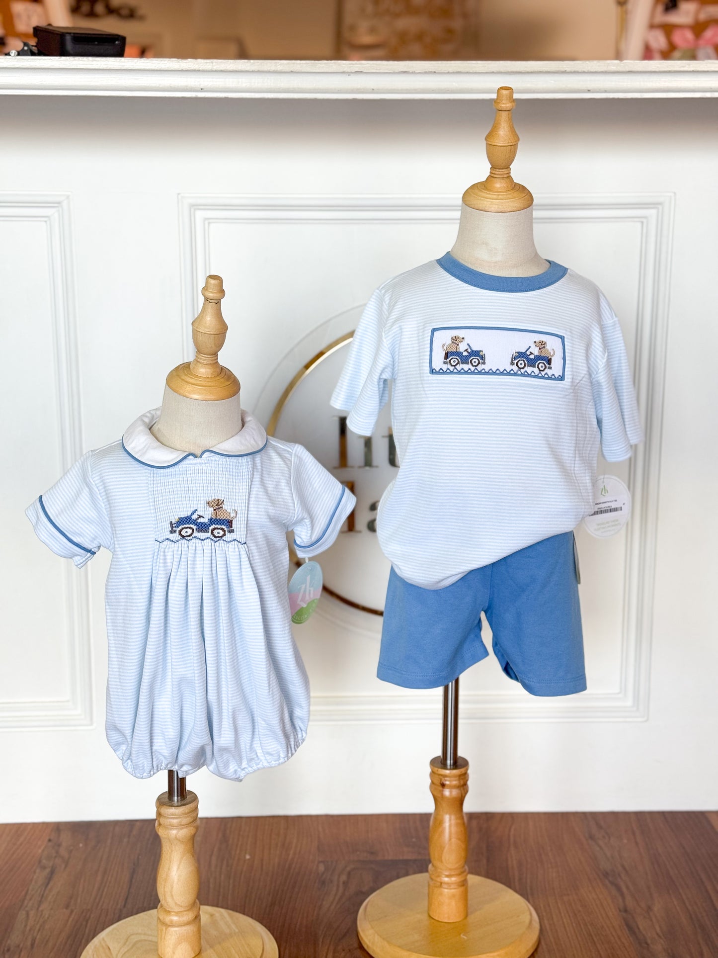Racing Puppies Play Stripe Set