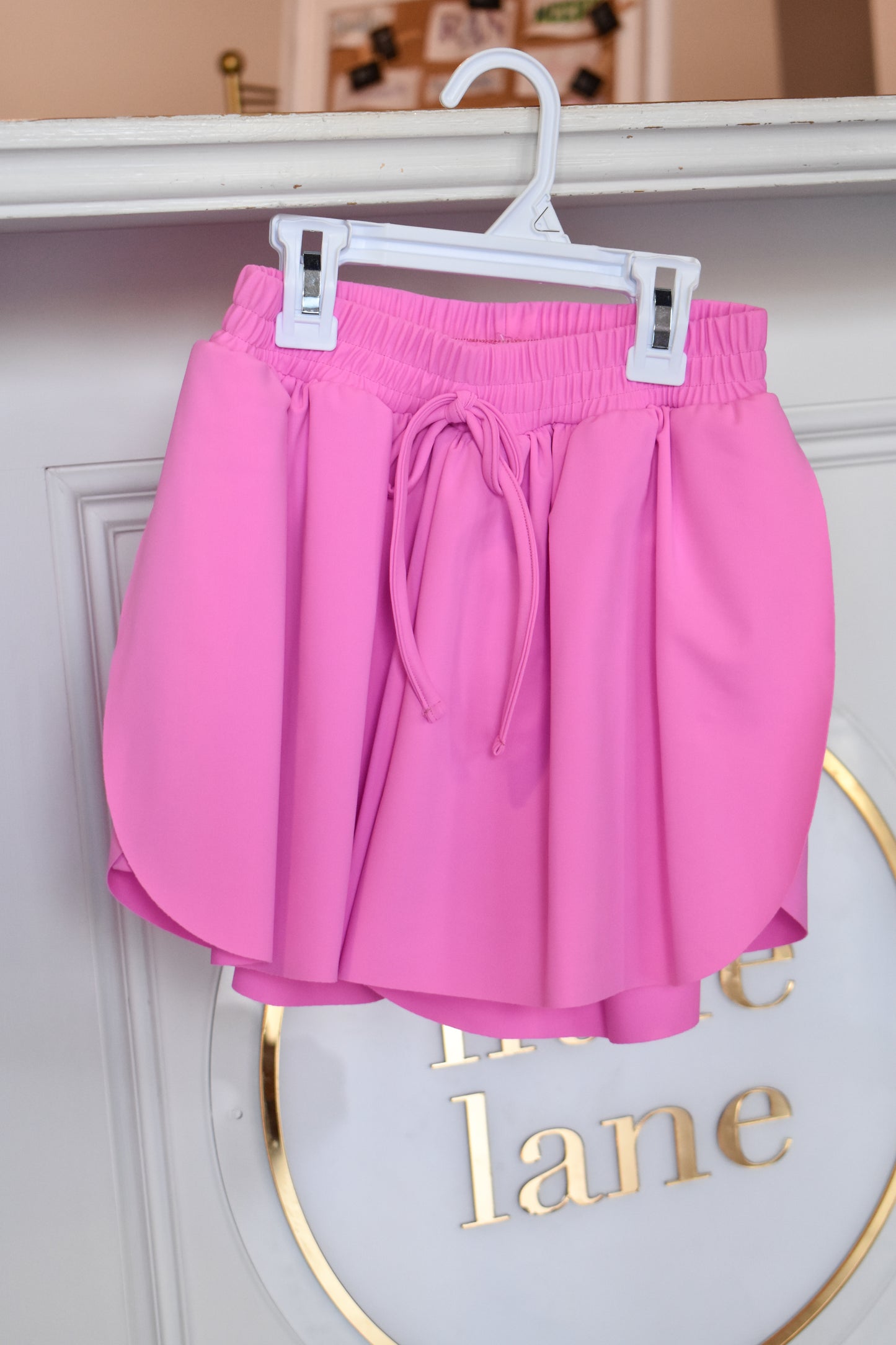 Butterfly Shorts-Pink