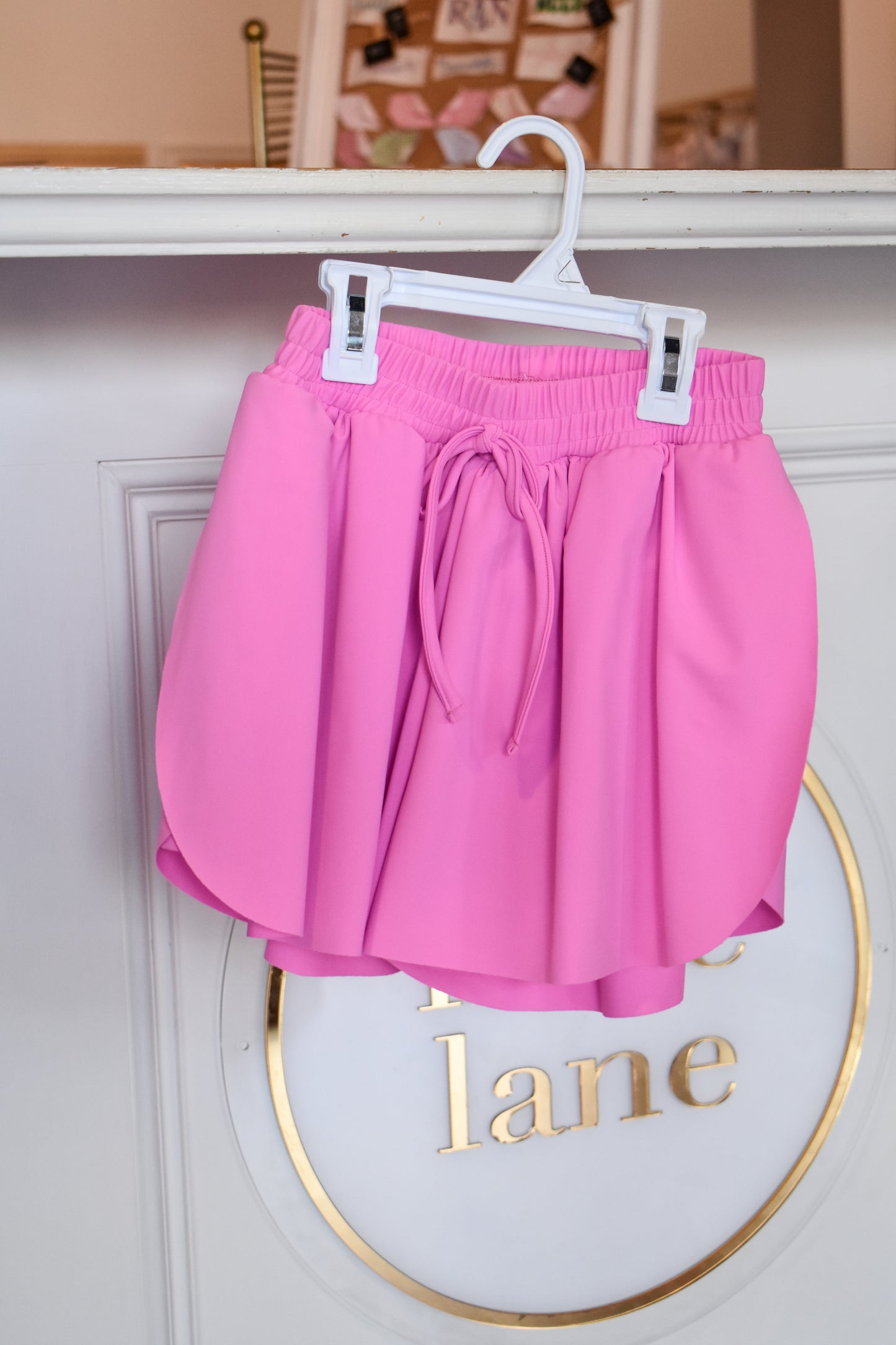 Butterfly Shorts-Pink