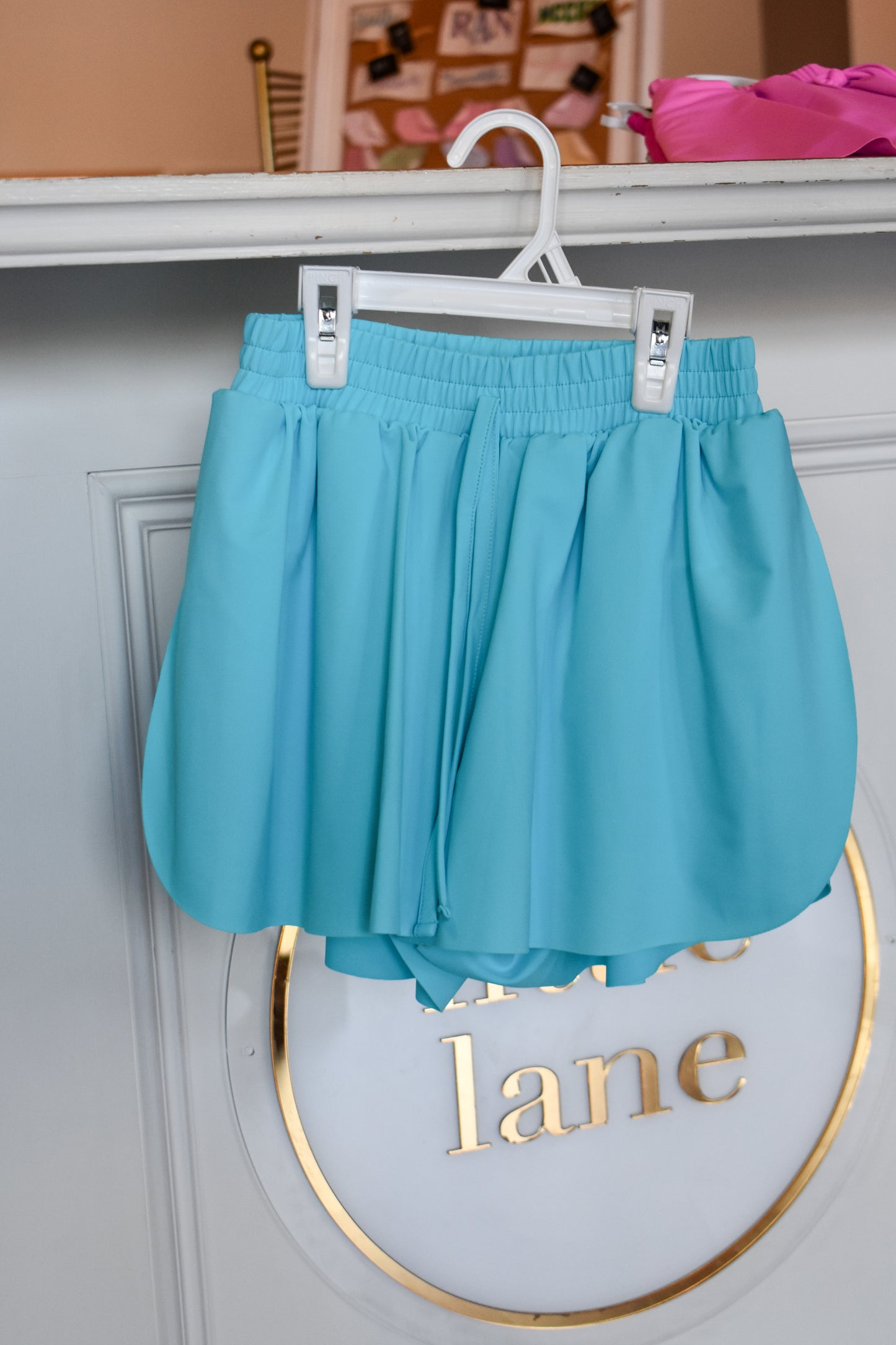 Butterfly Shorts-Bright Blue