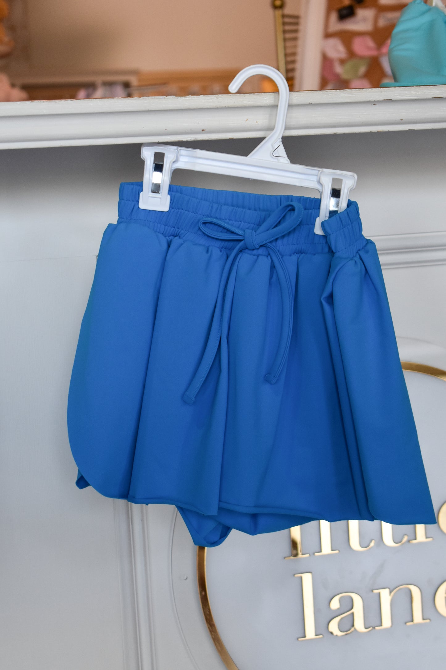 Butterfly Shorts-Blue