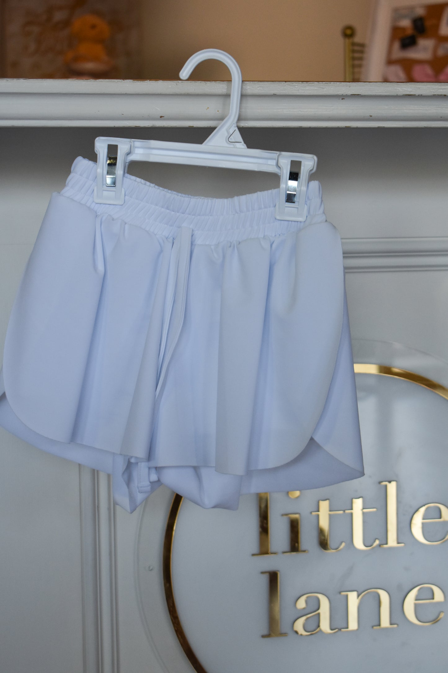 Butterfly Shorts-White