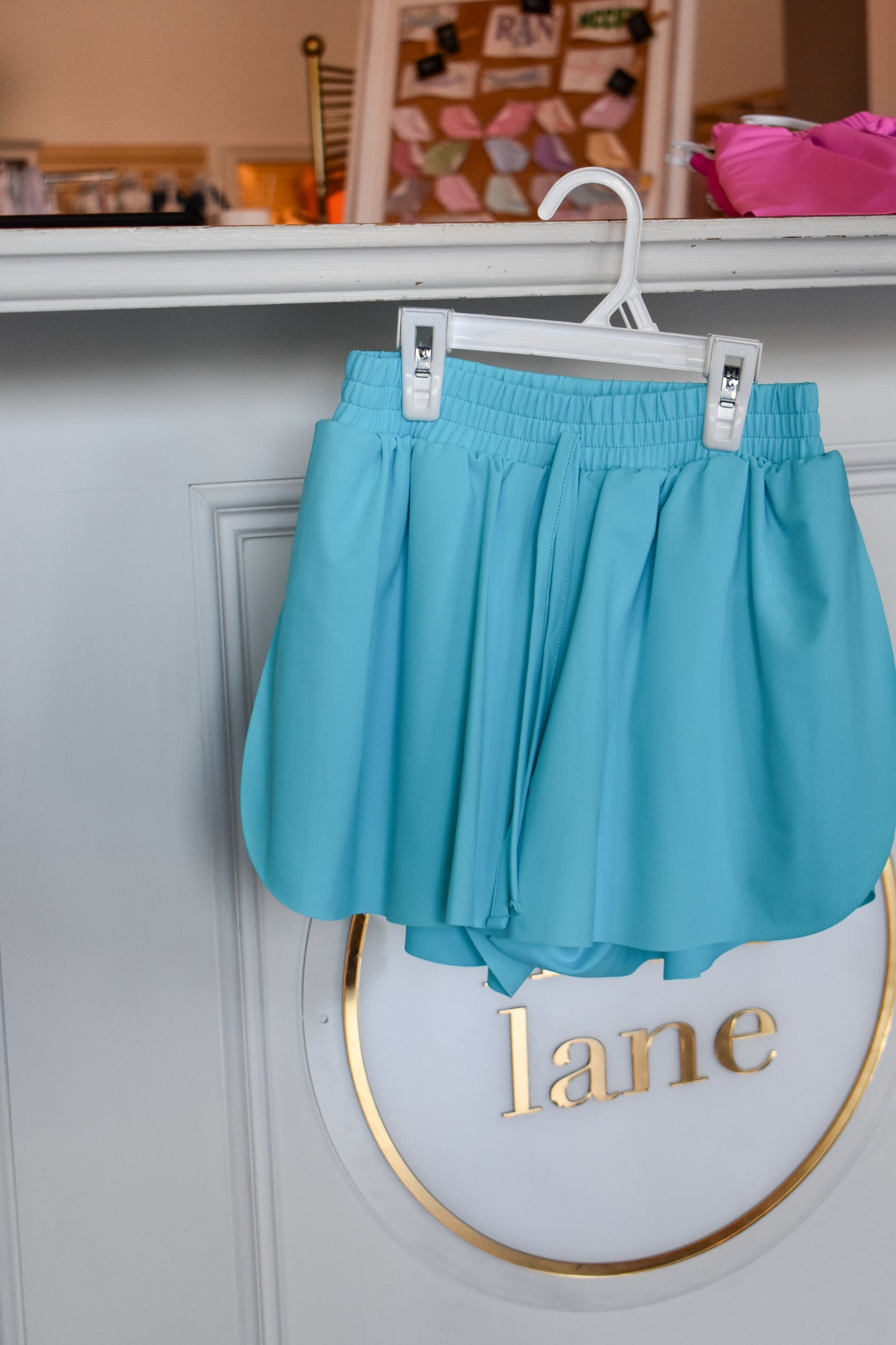 Butterfly Shorts-Bright Blue