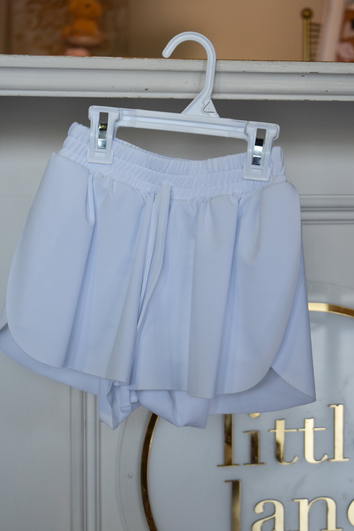 Butterfly Shorts-White