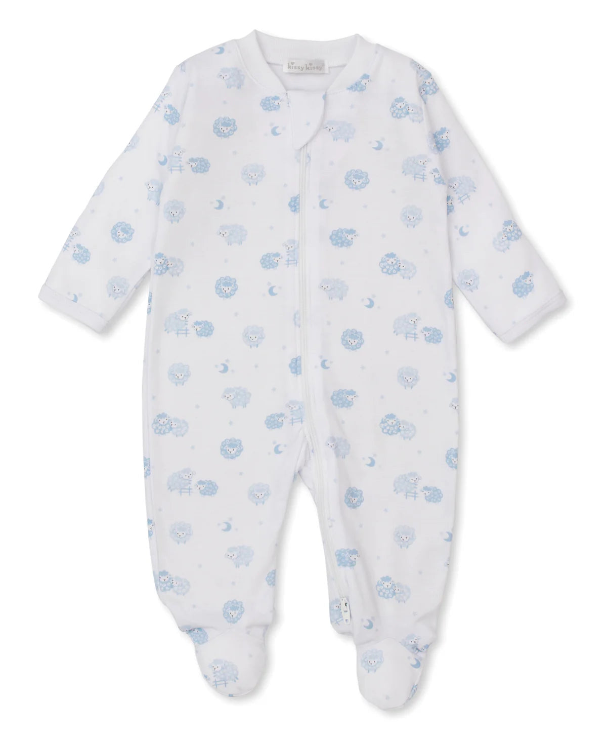 Baa Baa Blue Baby Sheep Footie