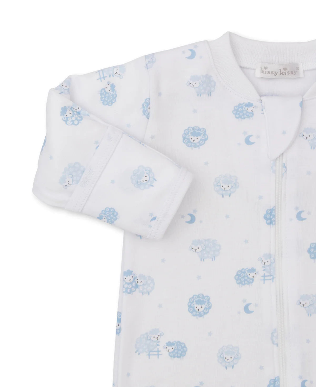 Baa Baa Blue Baby Sheep Footie