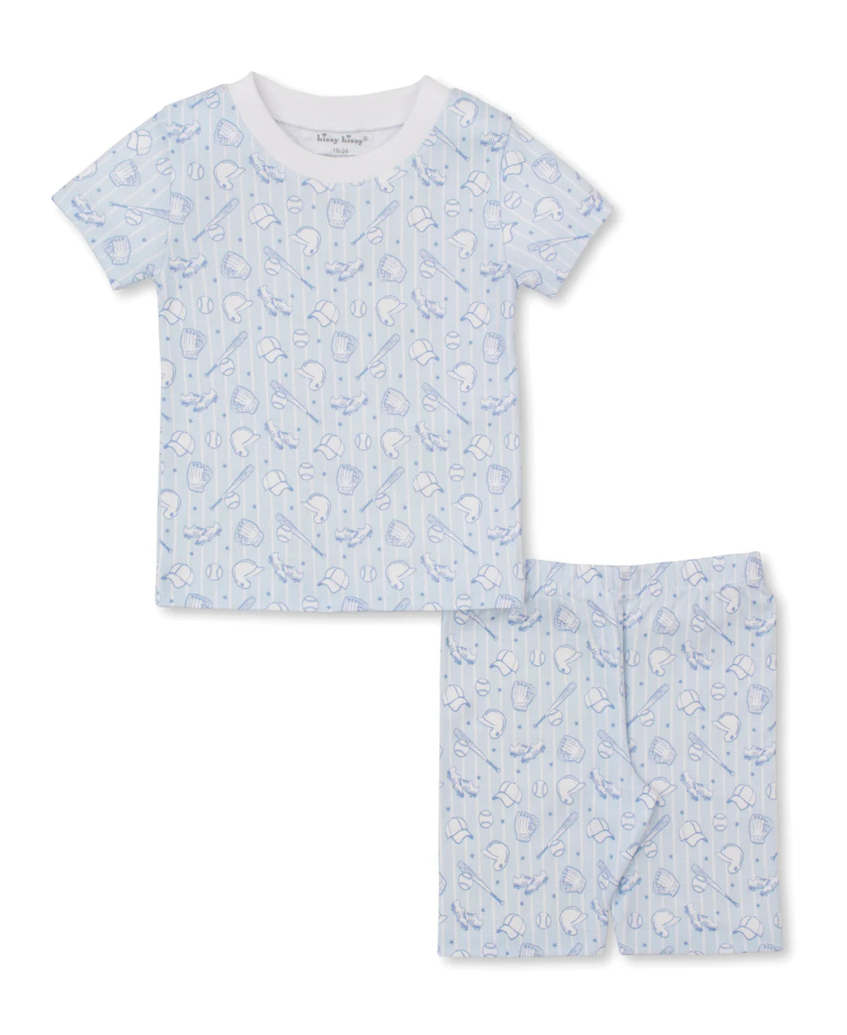 Backyard Baseball PJ Short Set