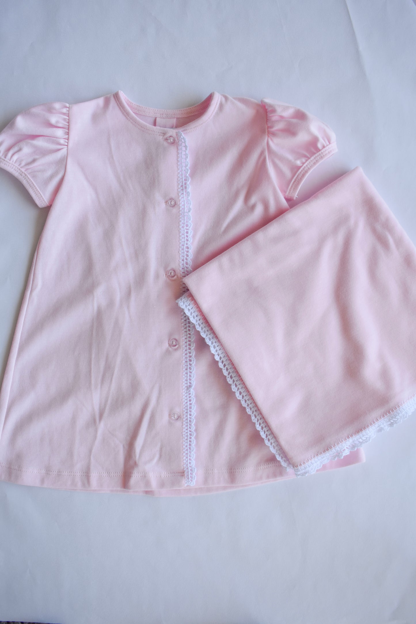 Pink Skies Knit Daygown