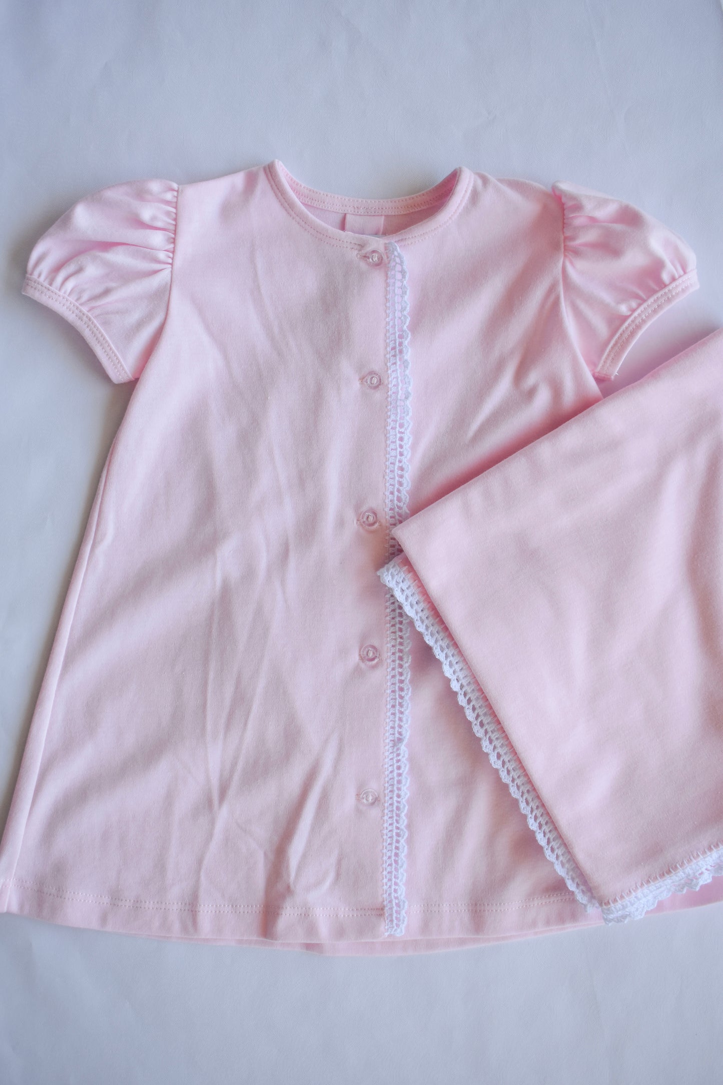 Pink Skies Knit Daygown