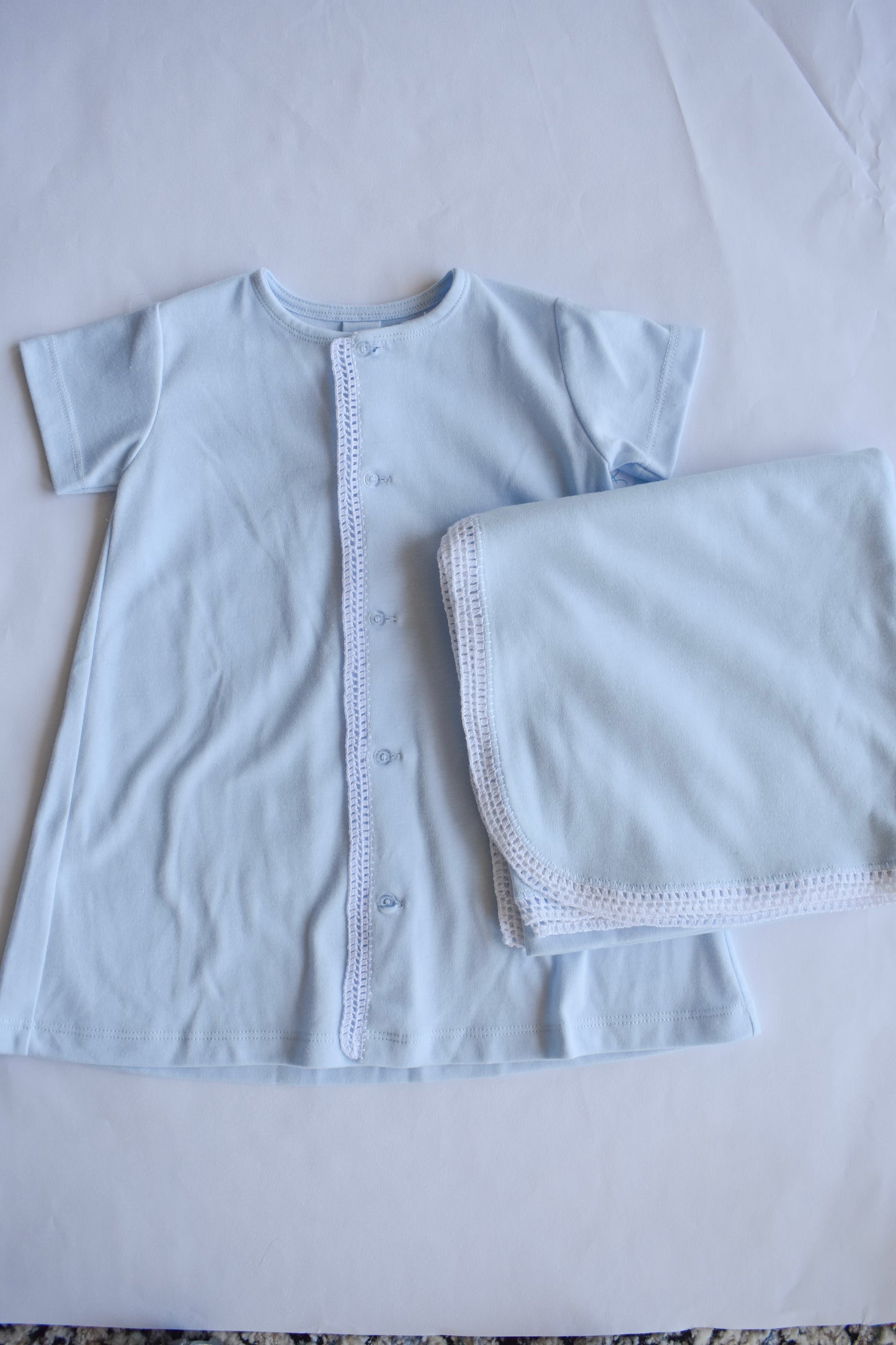 Blue Sky Knit Daygown