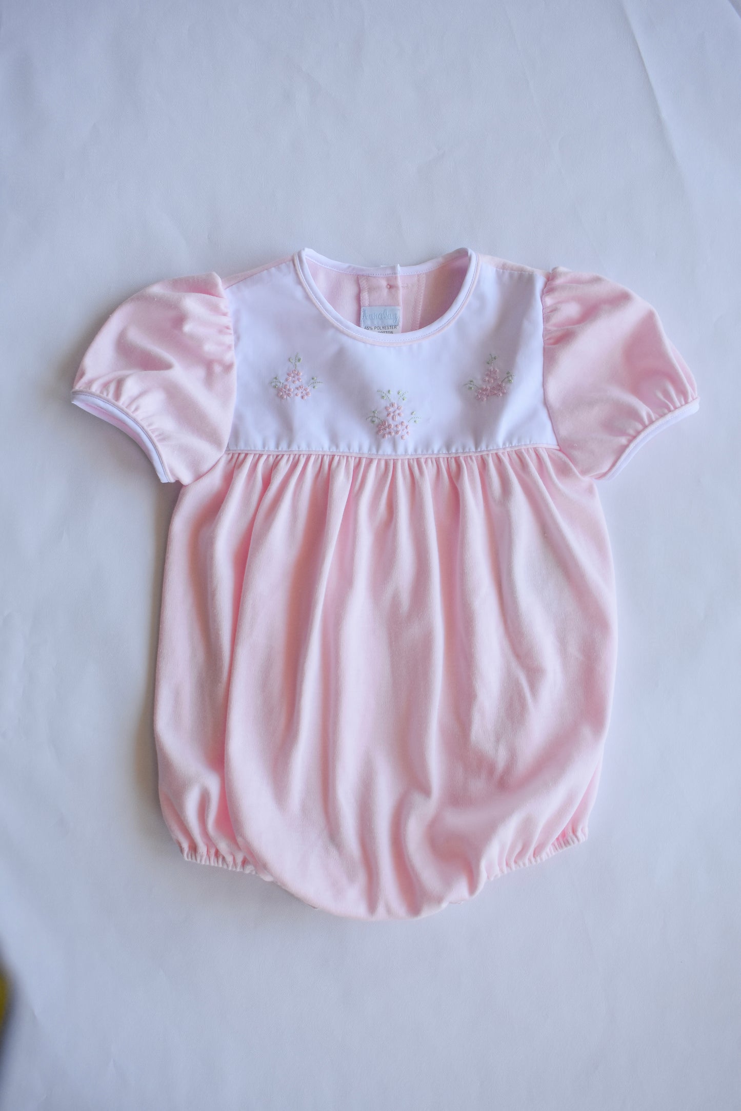 Sweet Blossoms Pink Knit Bubble