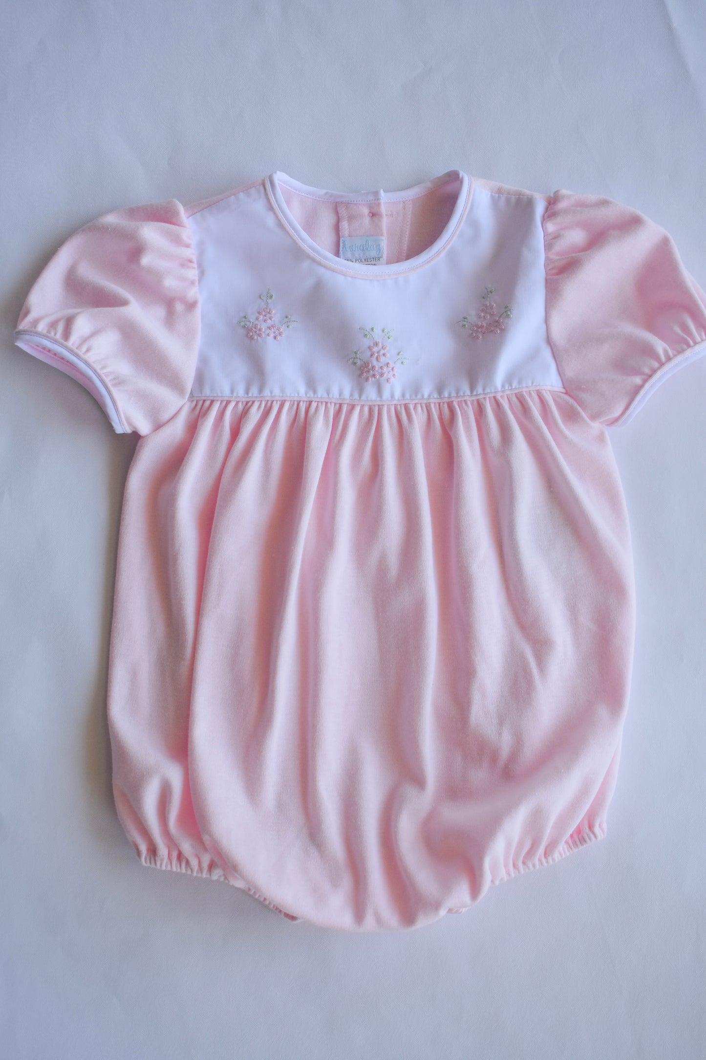 Sweet Blossoms Pink Knit Bubble