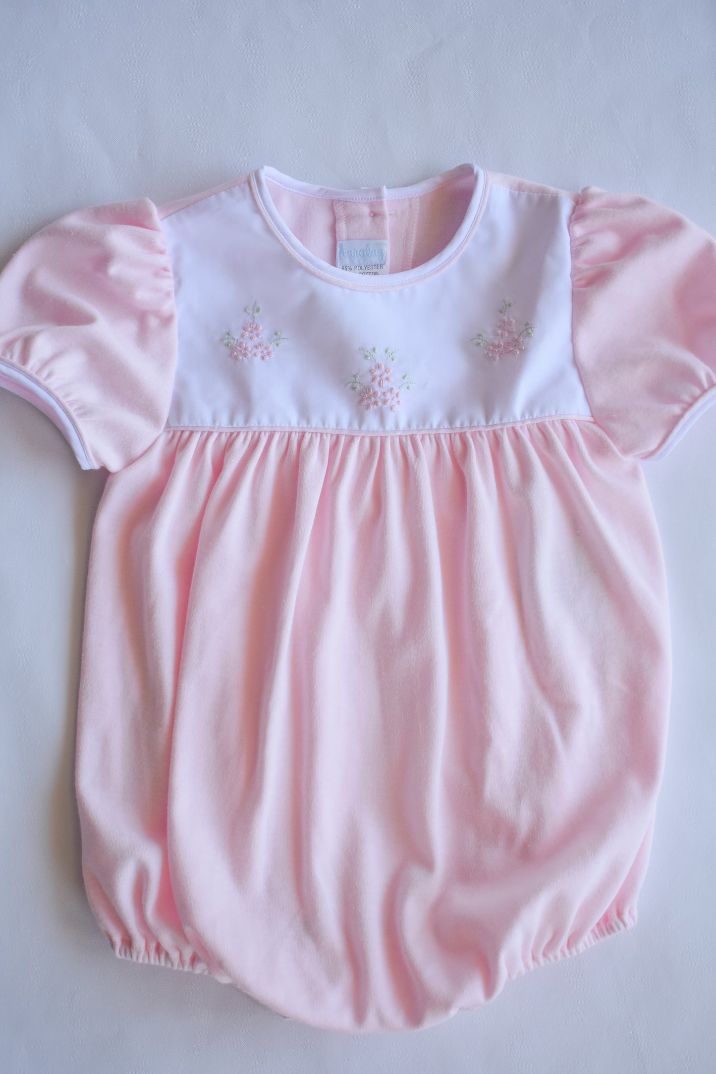 Sweet Blossoms Pink Knit Bubble