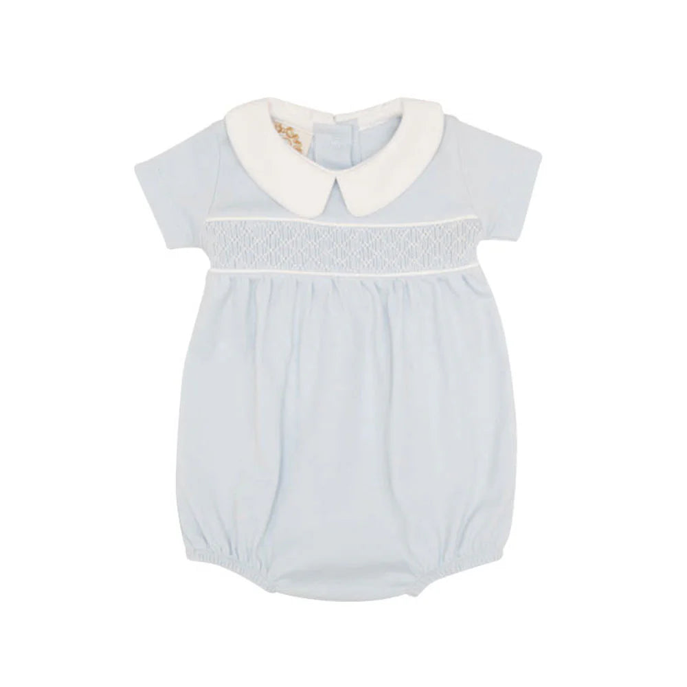 Short Sleeve Banbury Bubble-Buckhead Blue/Worth Avenue White