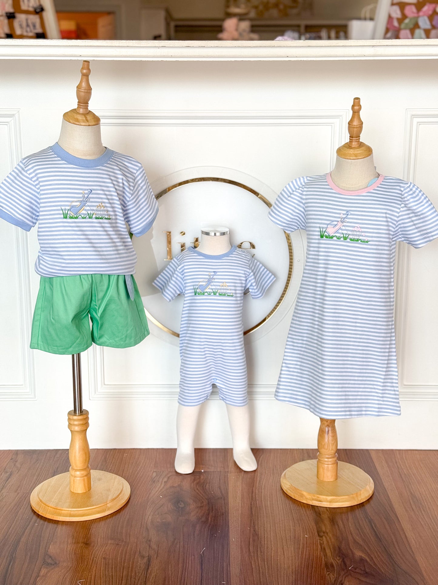 Applique T-Shirt Dress - Golf Tee