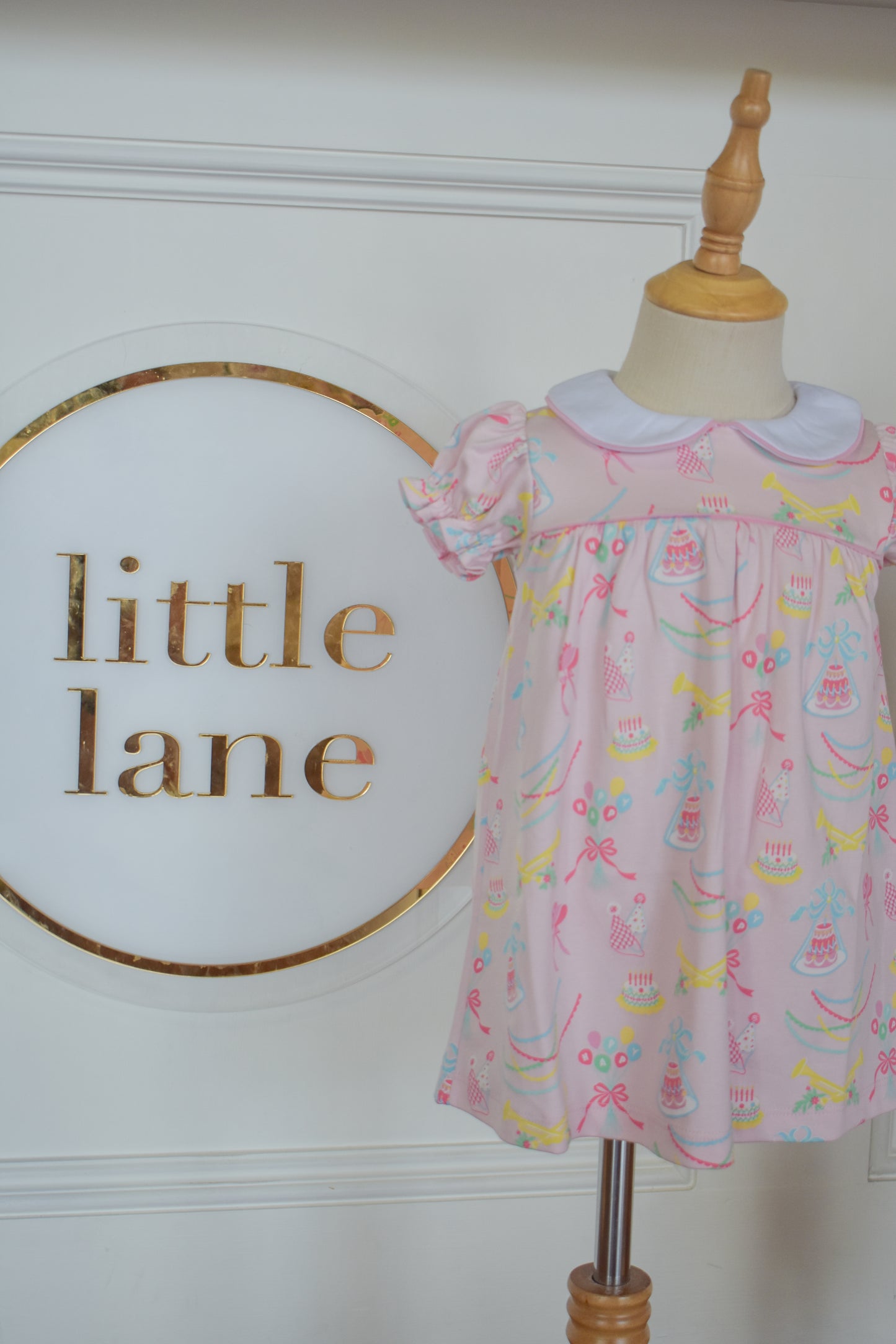 Holly Day Dress-Golden Birthday