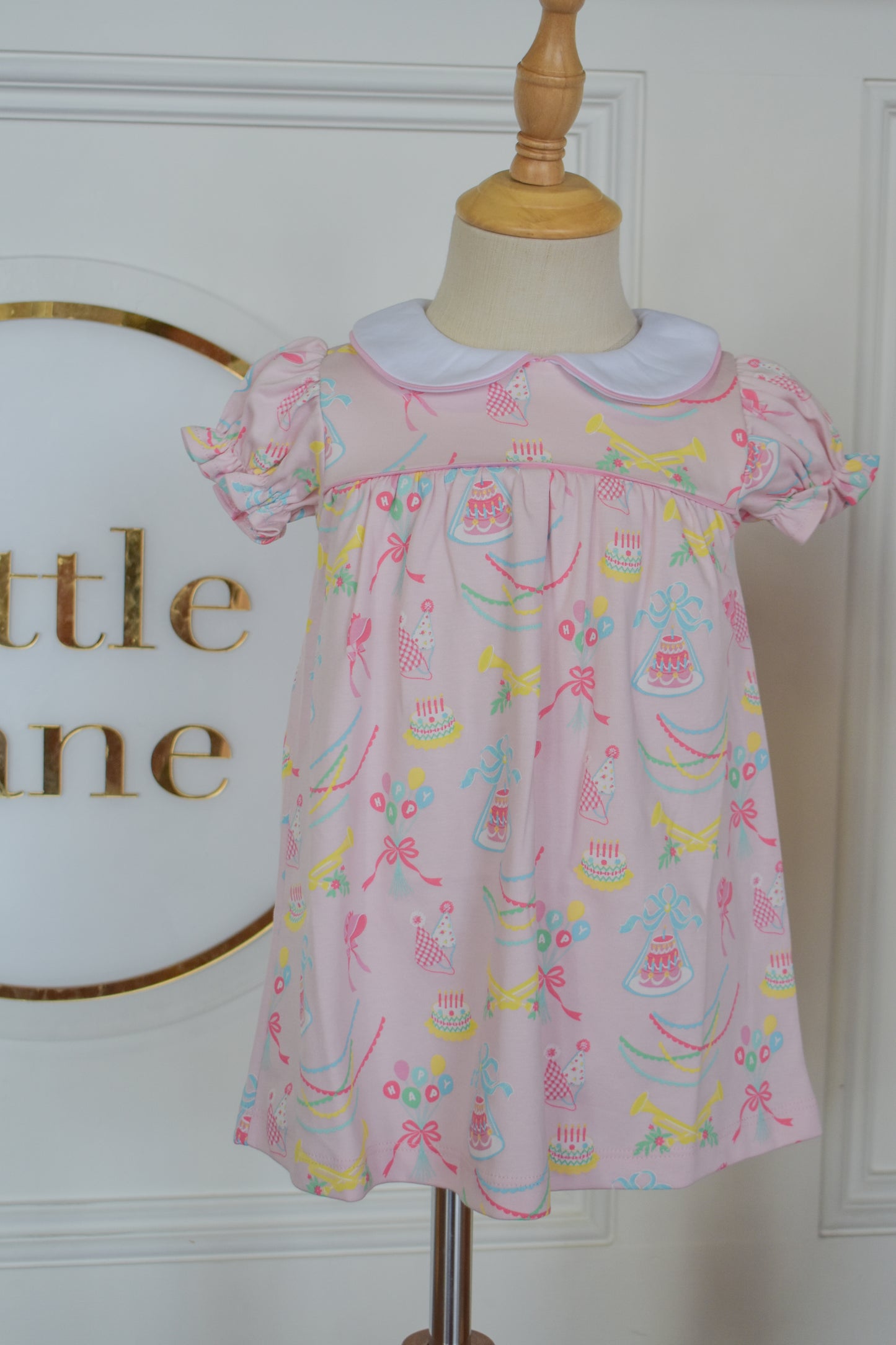 Holly Day Dress-Golden Birthday