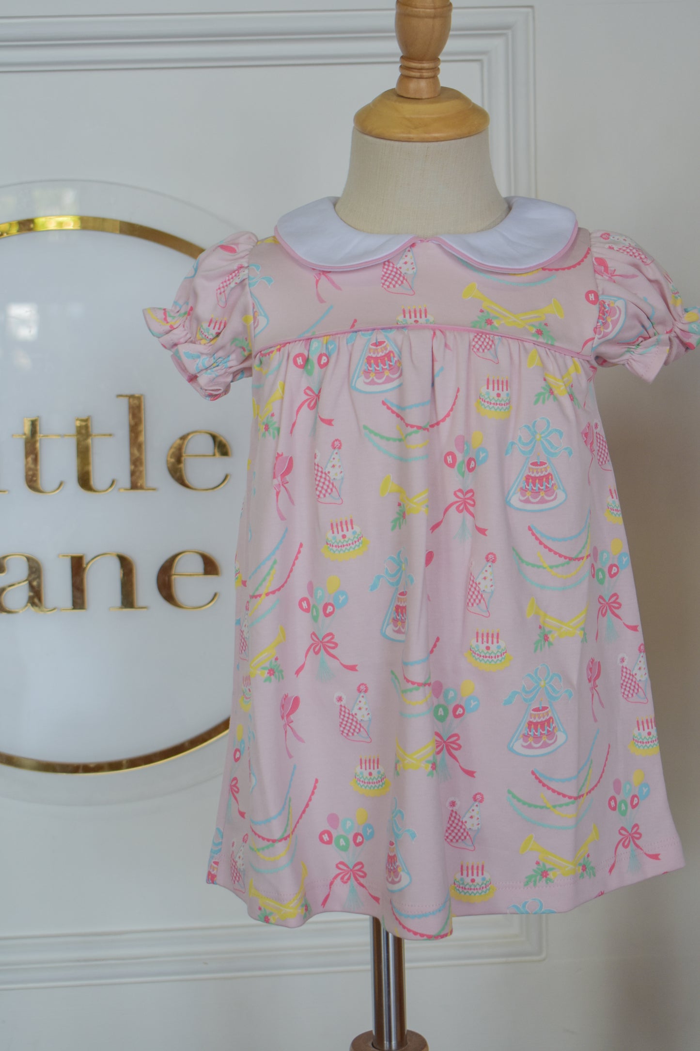 Holly Day Dress-Golden Birthday