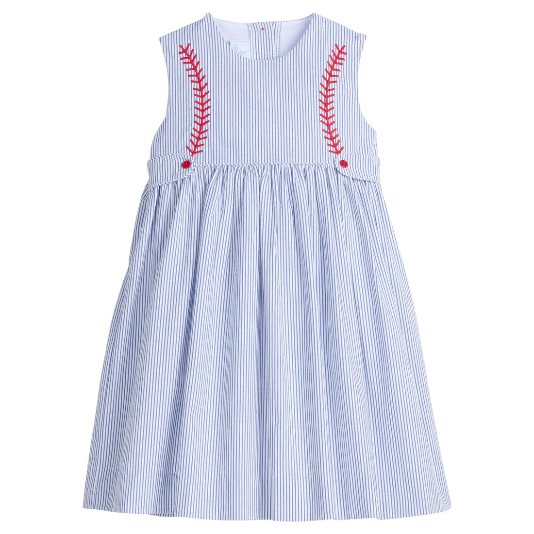 Batter Batter Button Tab Nantucket Dress