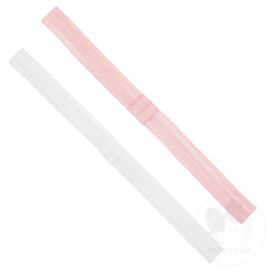 2PK Add A Bow-Elastic Baby Bands